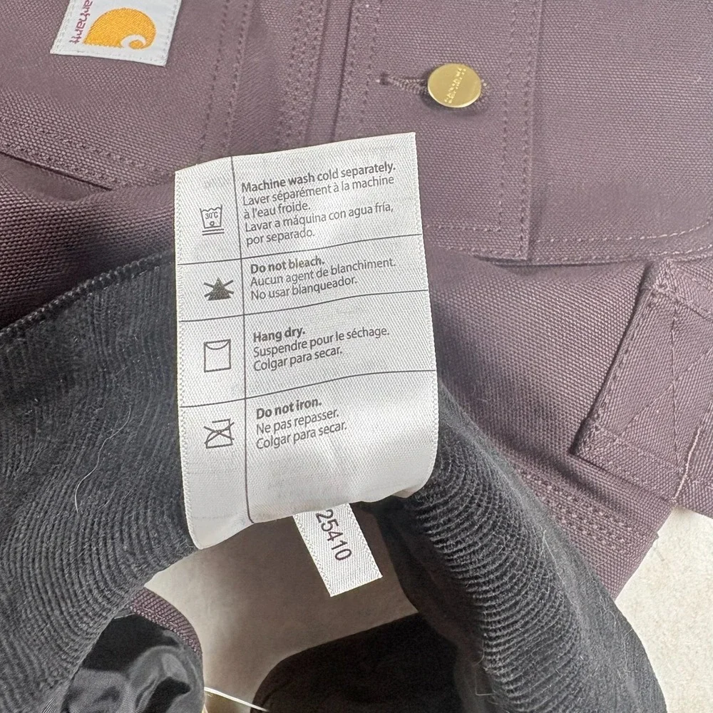 Carhartt Firm Duck Insulated Dog Chore Coat Small 17-22